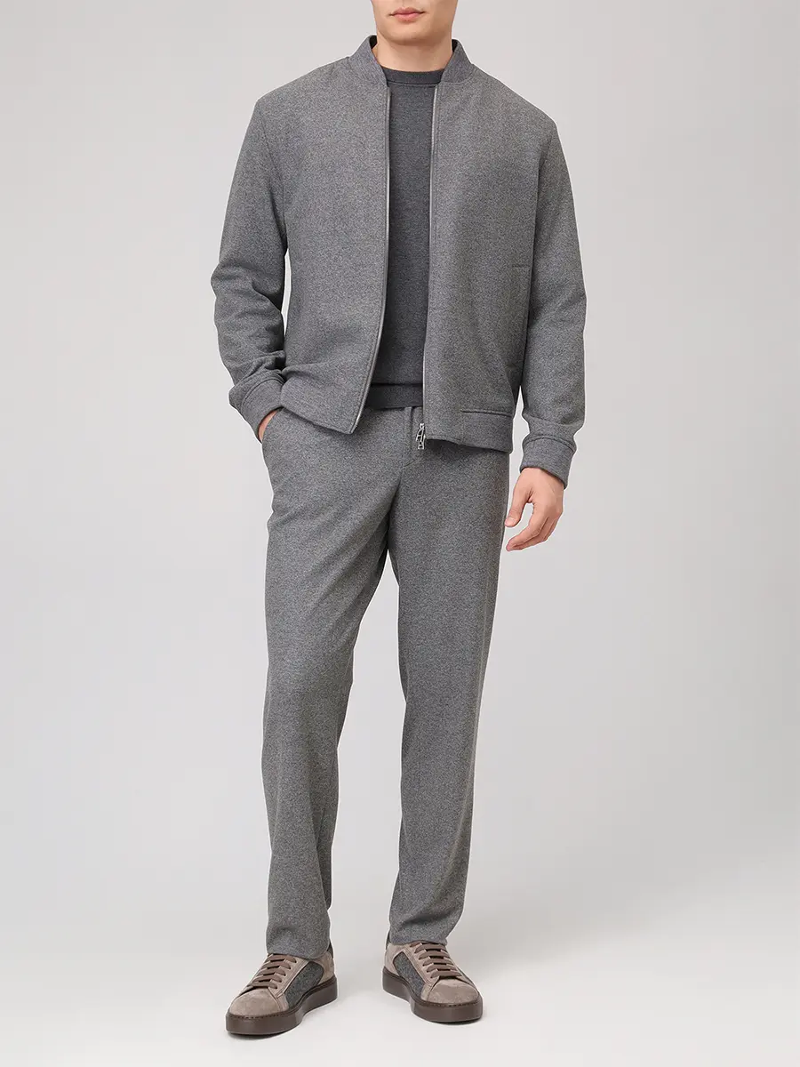 Джемпер из хлопка и шерсти