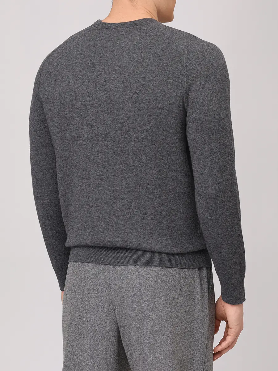 Джемпер из хлопка и шерсти