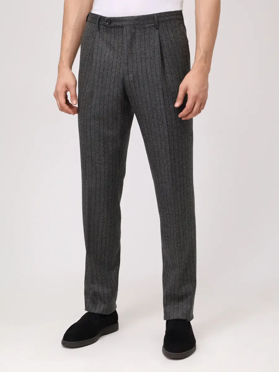 Брюки шерстяные