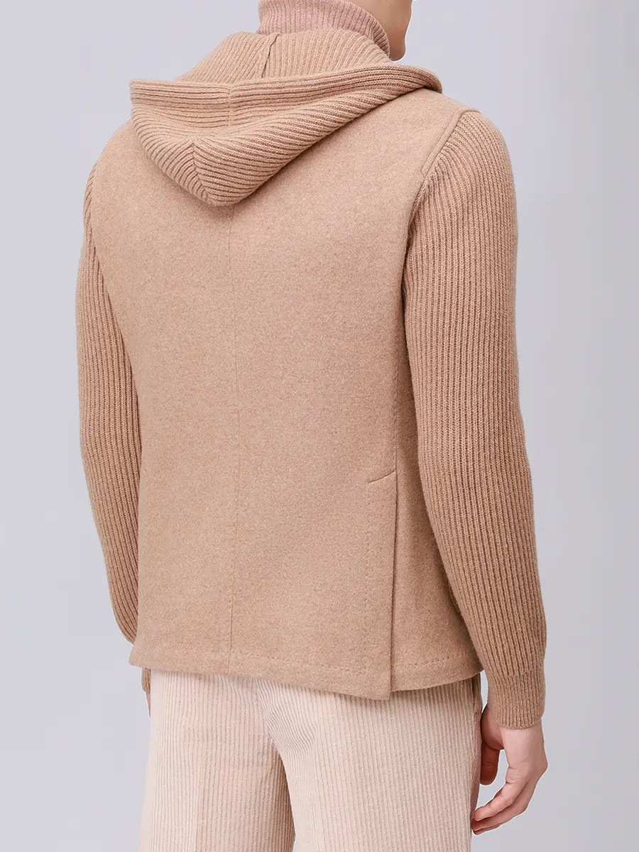 Пиджак комбинированный