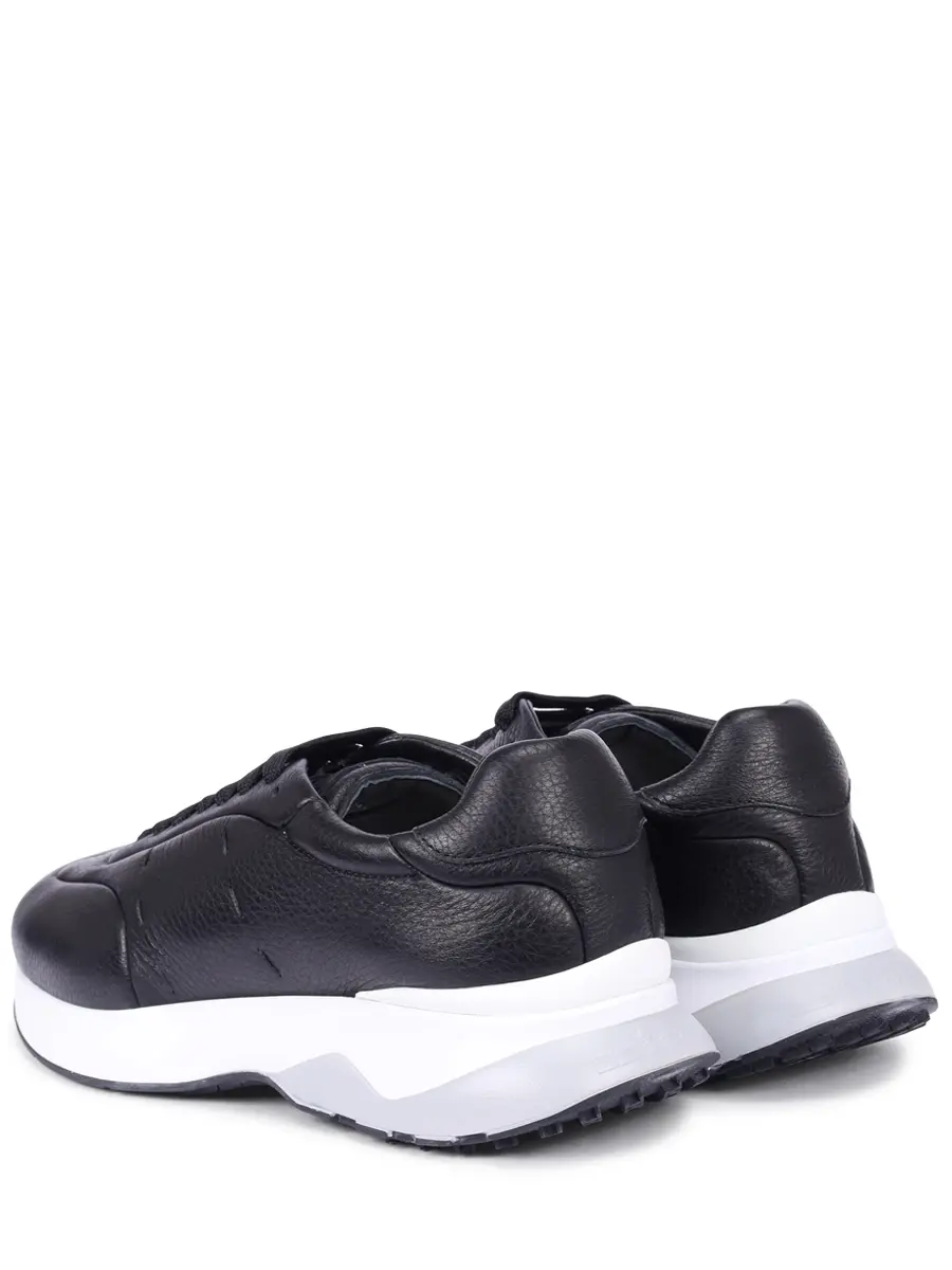 Кроссовки кожаные