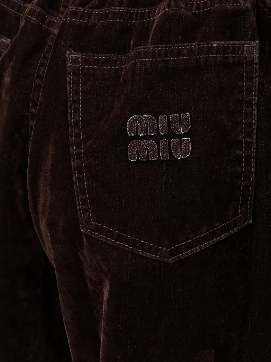 Брюки вельветовые