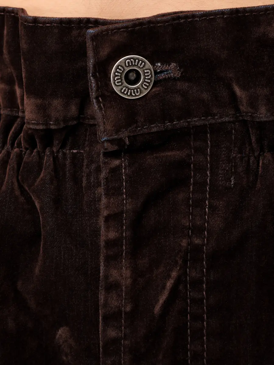 Брюки вельветовые