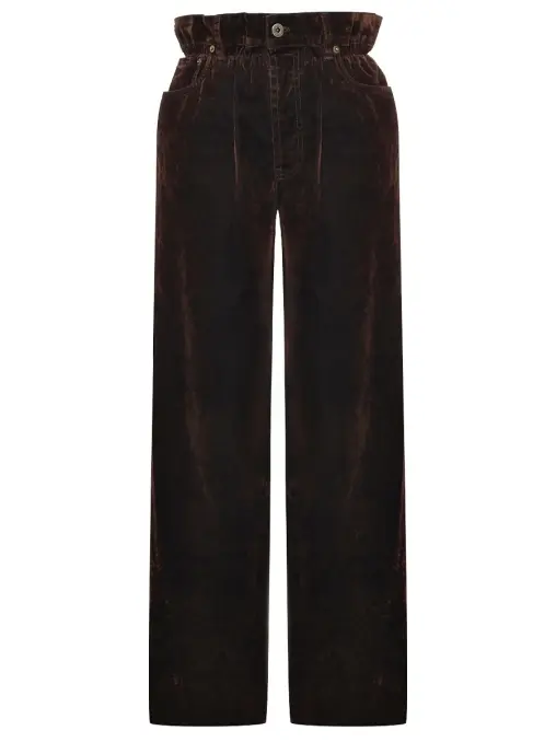Брюки вельветовые MIU MIU