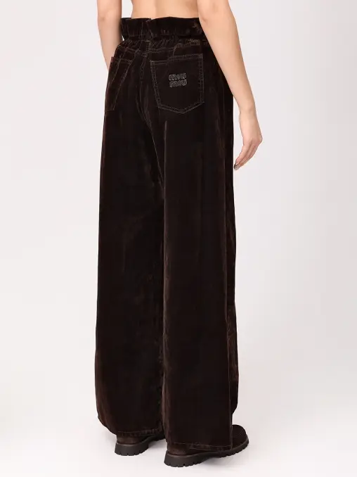 Брюки вельветовые MIU MIU