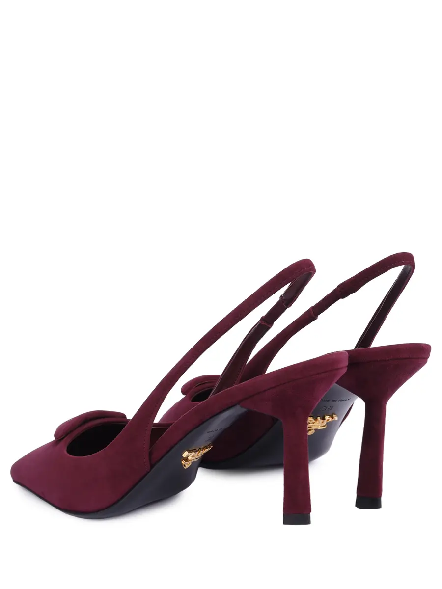 Туфли замшевые