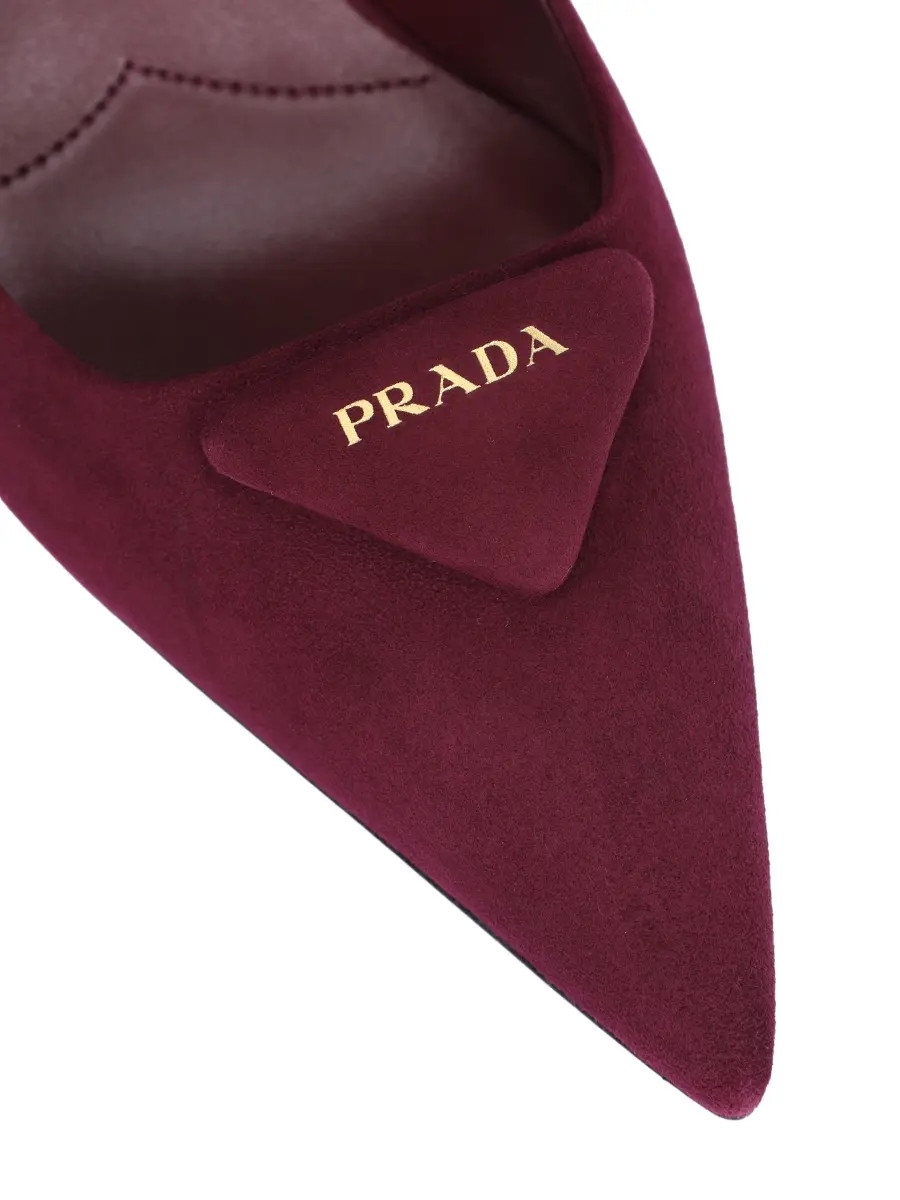 Туфли замшевые