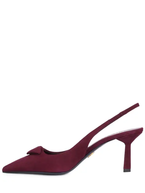 Туфли замшевые PRADA