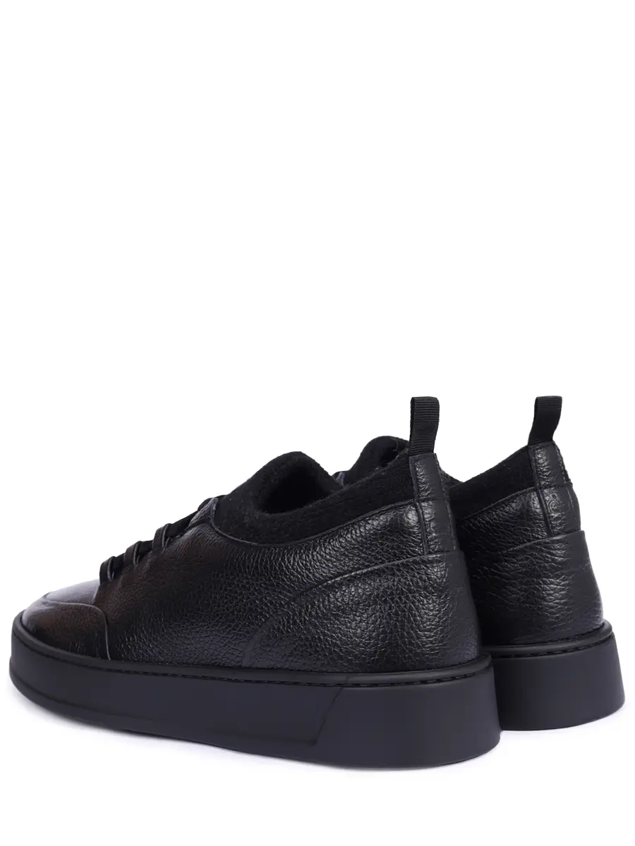 Кеды кожаные на байке