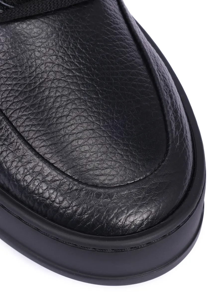 Кеды кожаные на байке