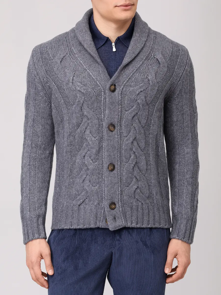 Кардиган шерстяной