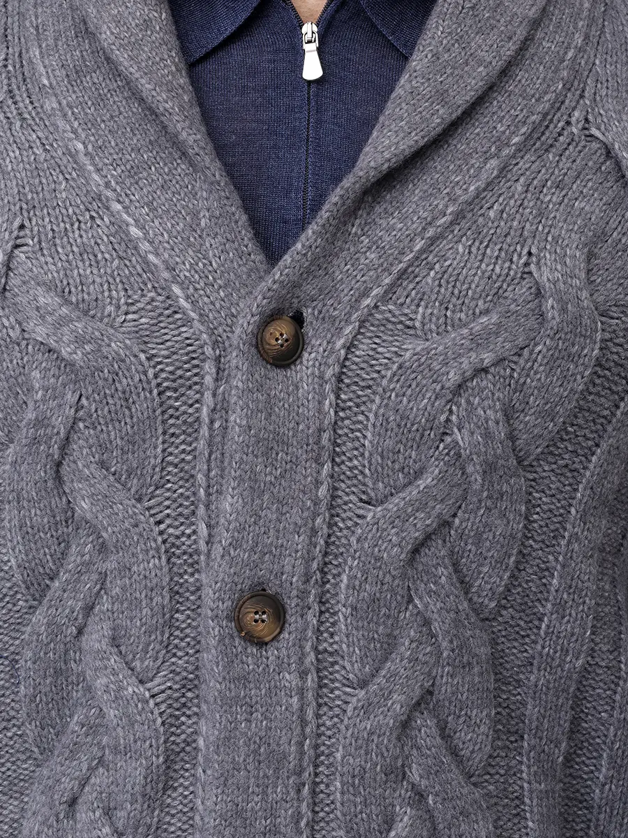 Кардиган шерстяной