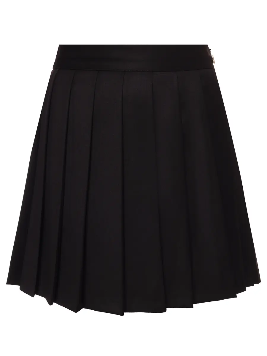 Юбка однотонная