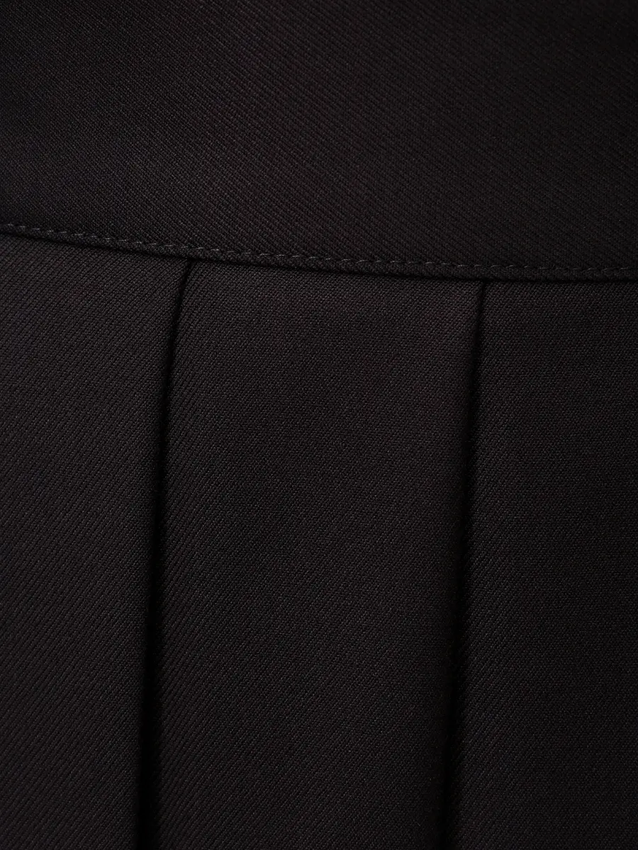 Юбка однотонная