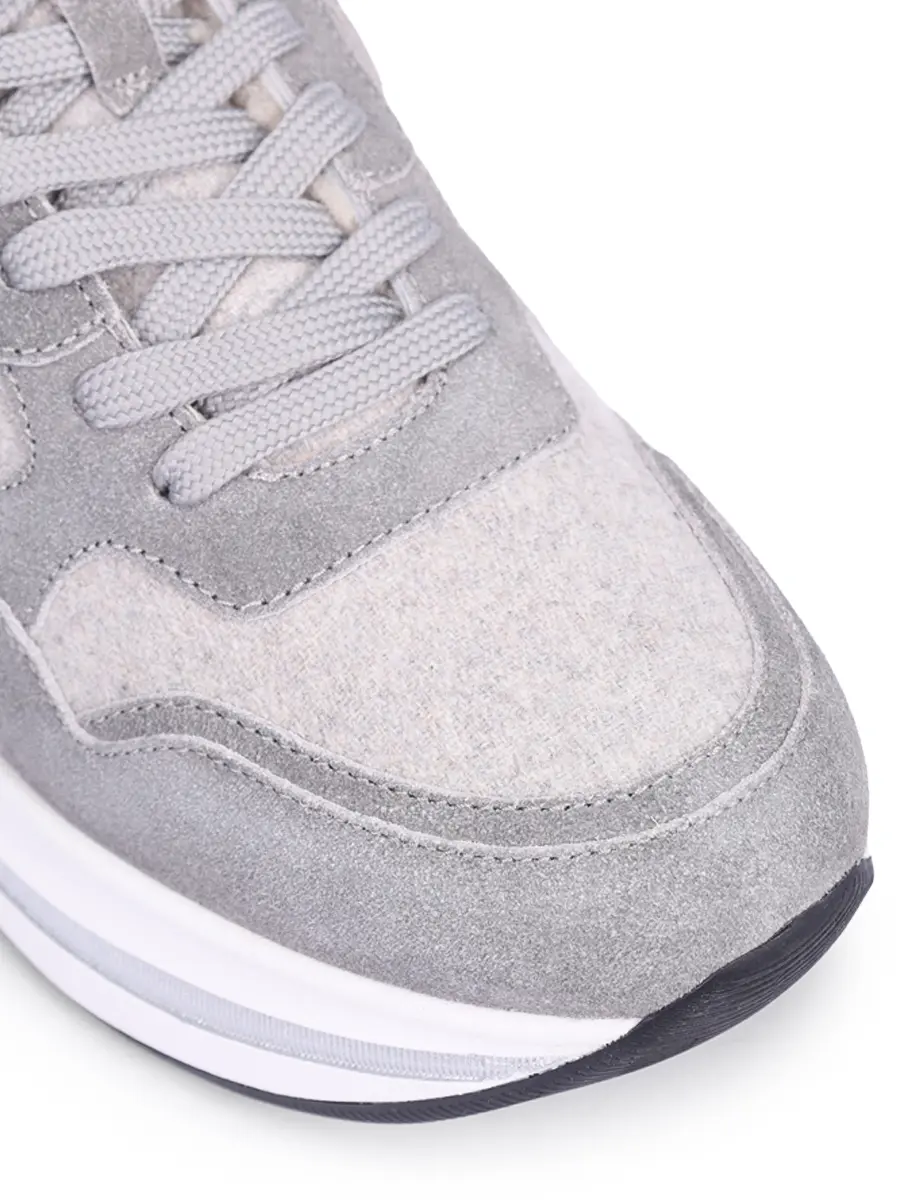 Кроссовки комбинированные на меху