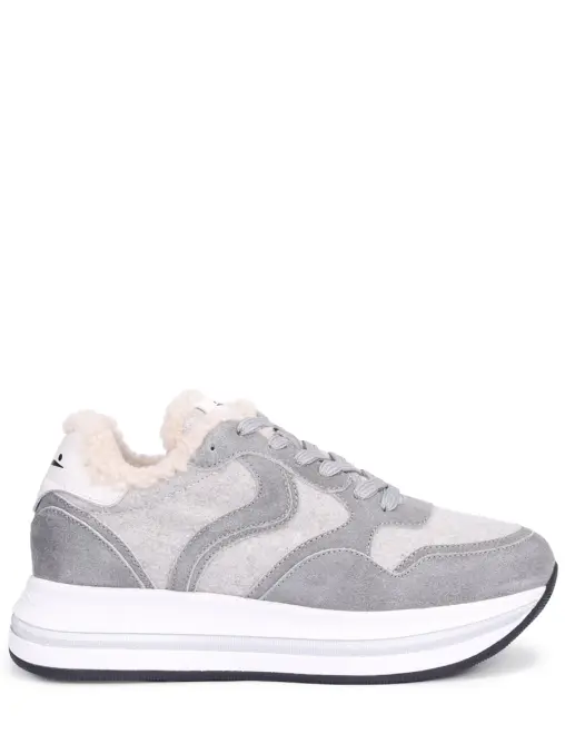 Кроссовки комбинированные на меху VOILE BLANCHE