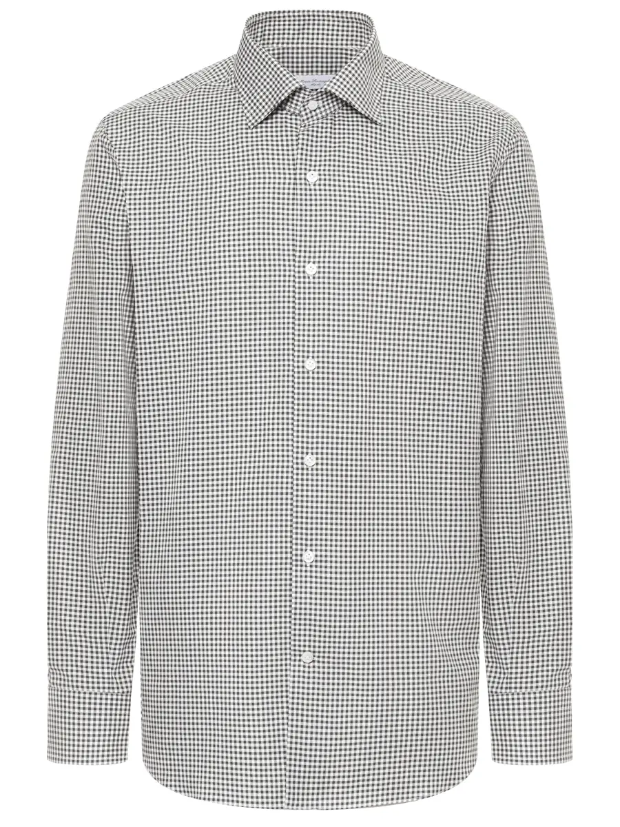 Рубашка Regular Fit хлопковая