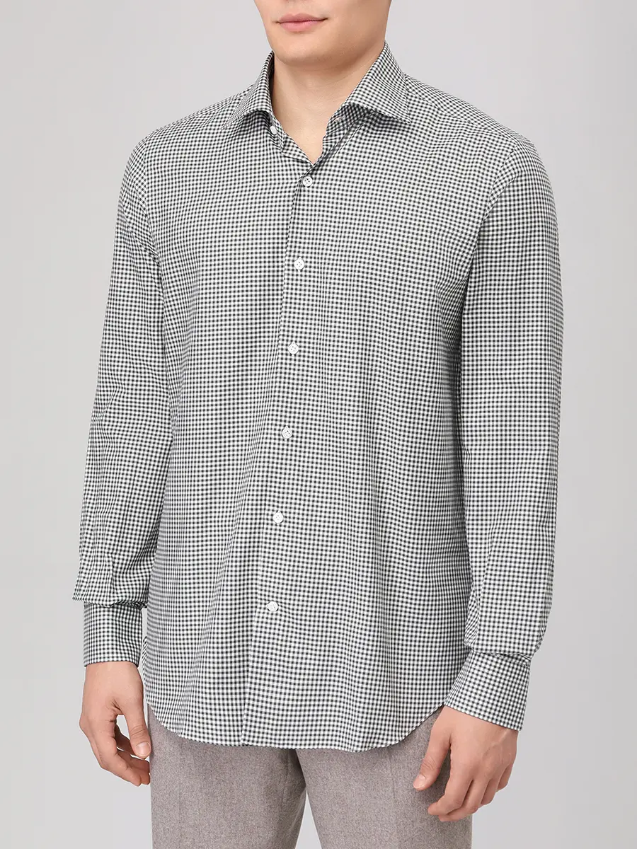 Рубашка Regular Fit хлопковая