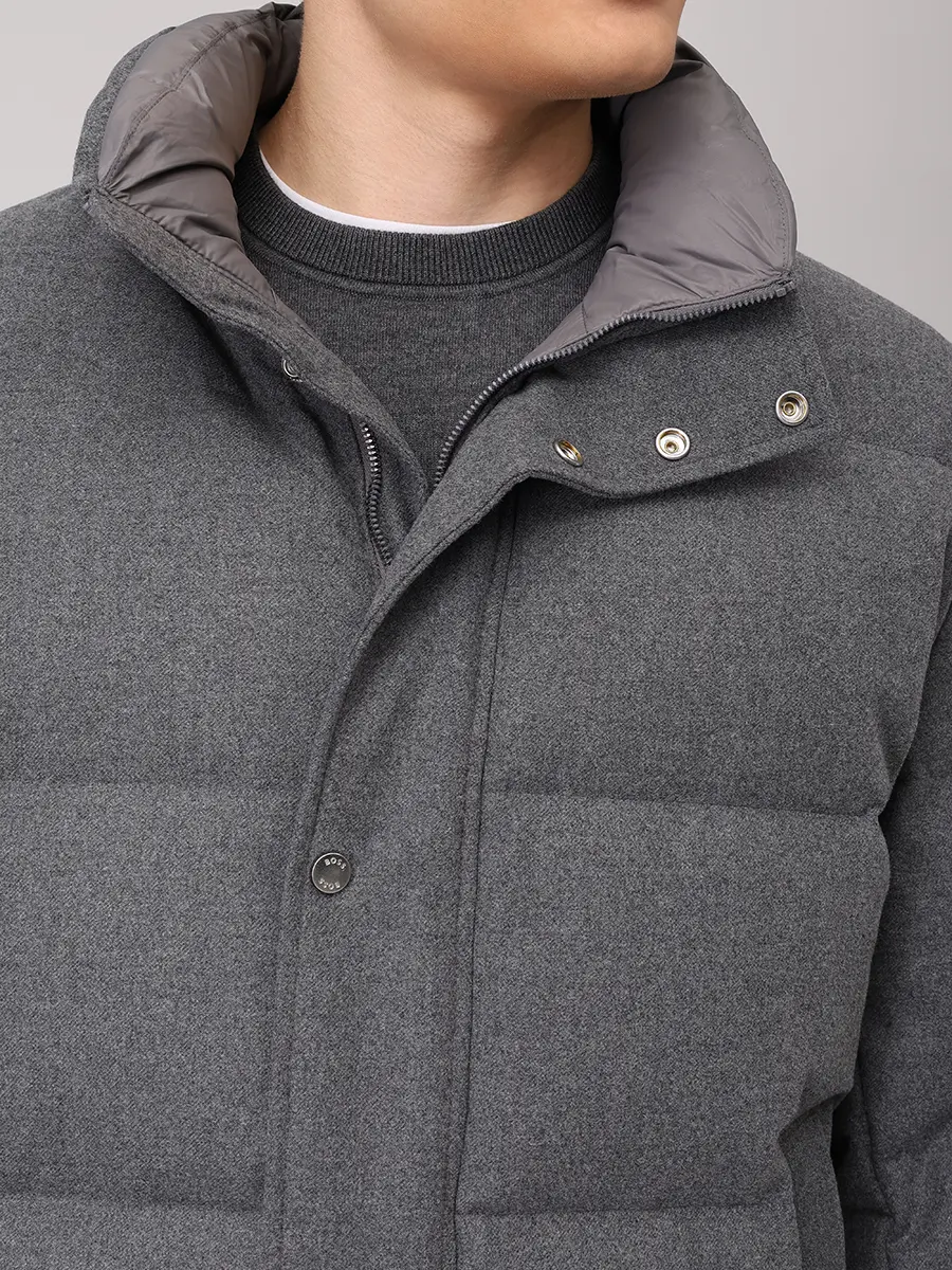 Пуховик стеганый