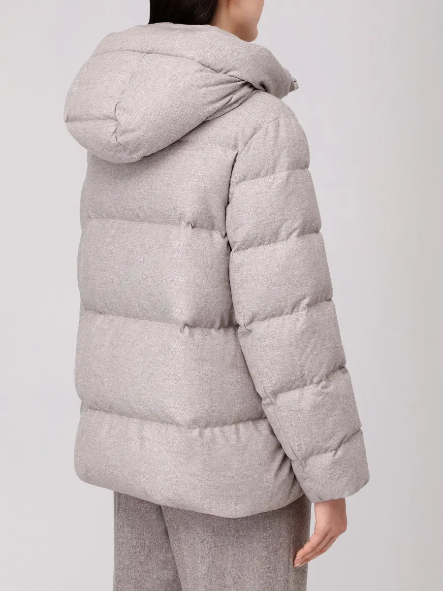 Пуховик стеганый