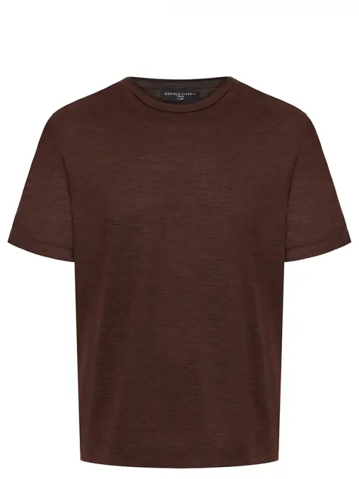 Футболка из шерсти DANIELE FIESOLI