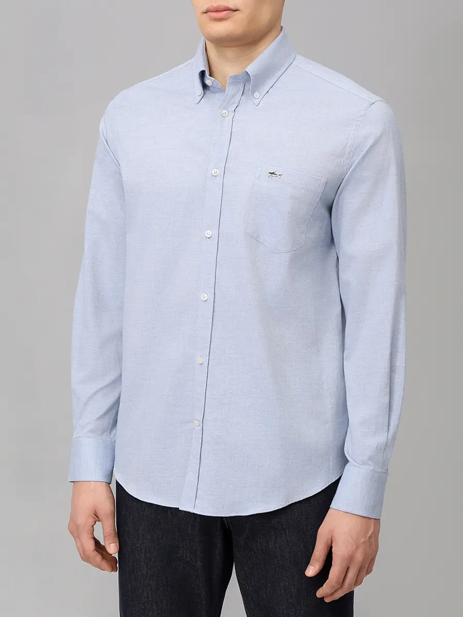 Рубашка Regular Fit хлопковая