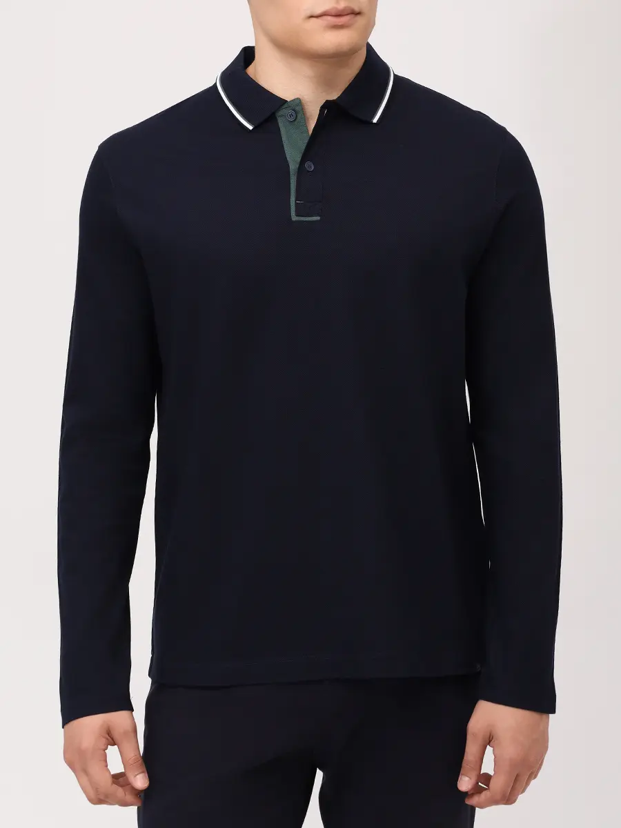 Поло из хлопка и лиоцелла