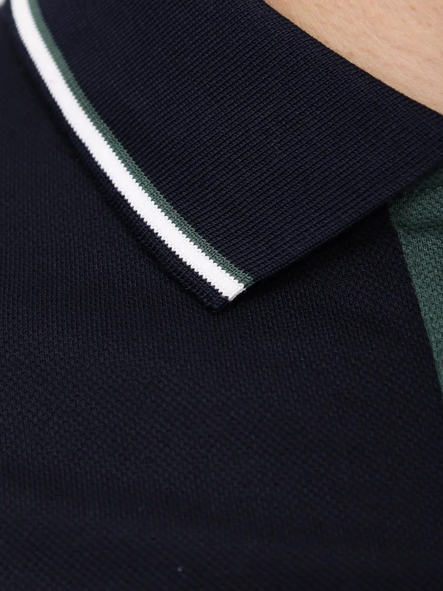 Поло из хлопка и лиоцелла