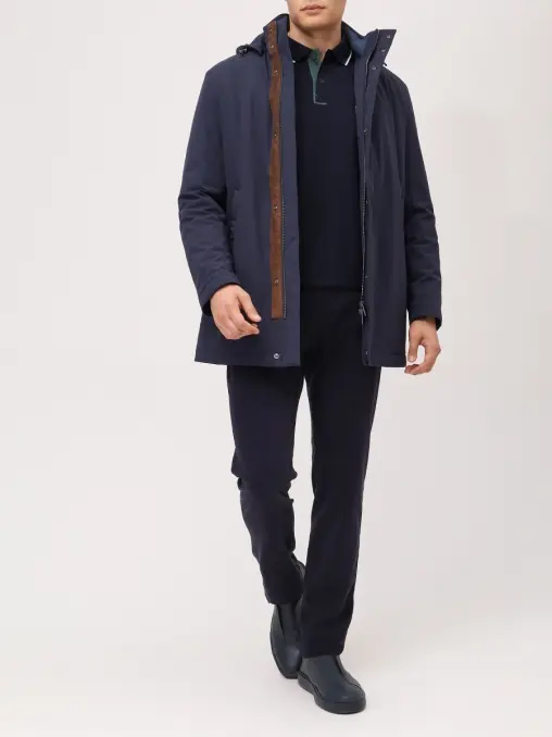 Поло из хлопка и лиоцелла PAUL & SHARK