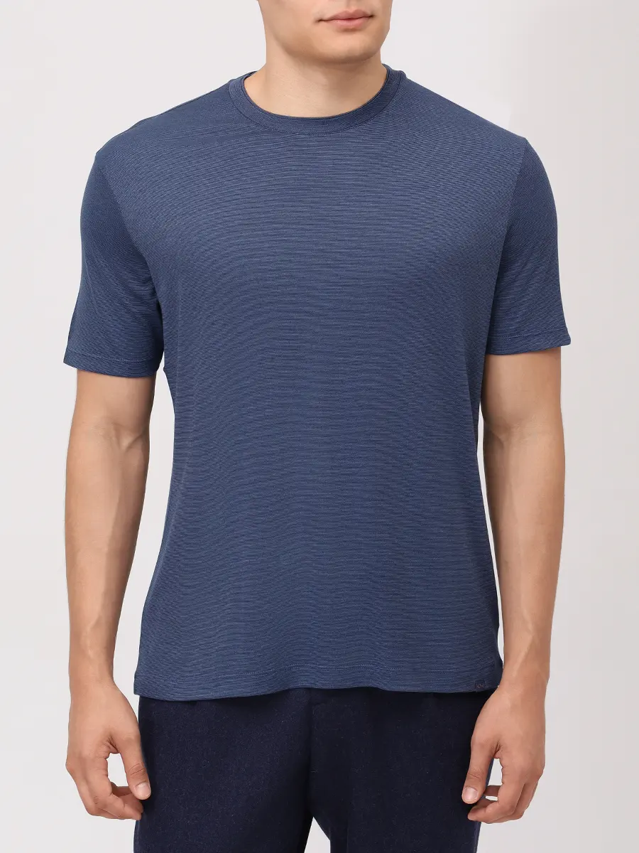 Футболка из хлопка и лиоцелла