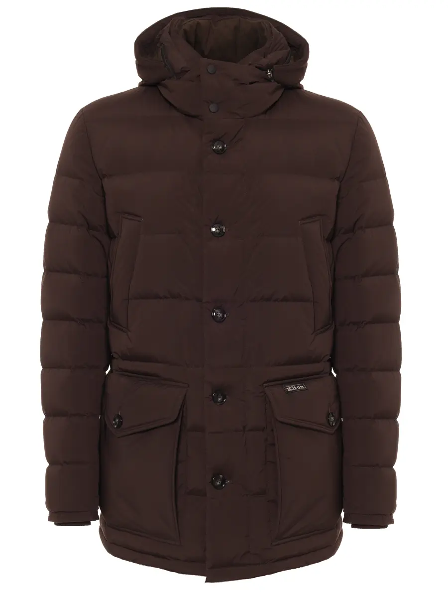 Пуховик стеганый