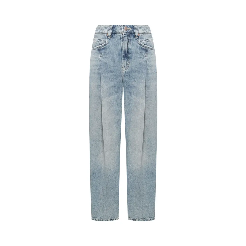 Джинсы хлопковые C Slouchy Pleated