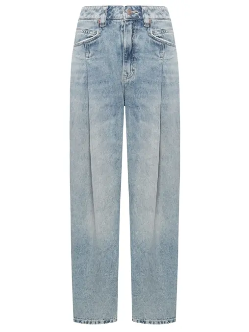 Джинсы хлопковые C Slouchy Pleated BOSS