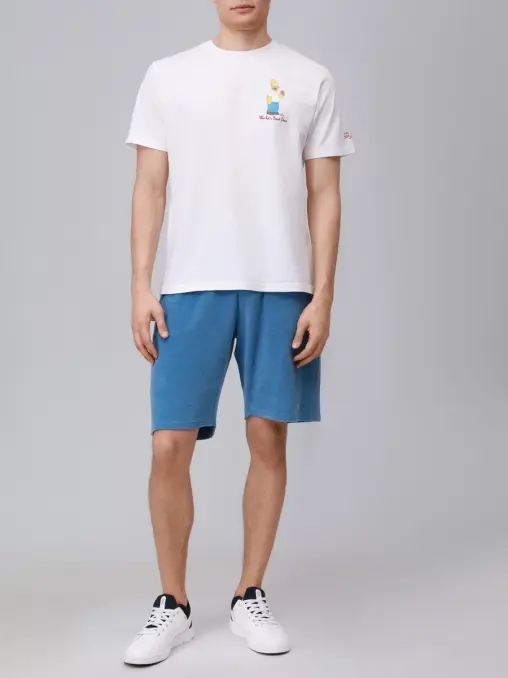 Футболка хлопковая MC2 SAINT BARTH