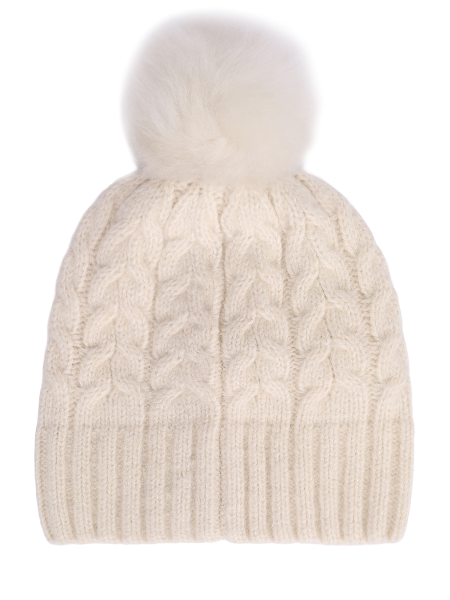 Шапка из шерсти и хлопка