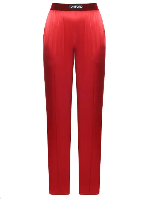 Брюки шелковые TOM FORD