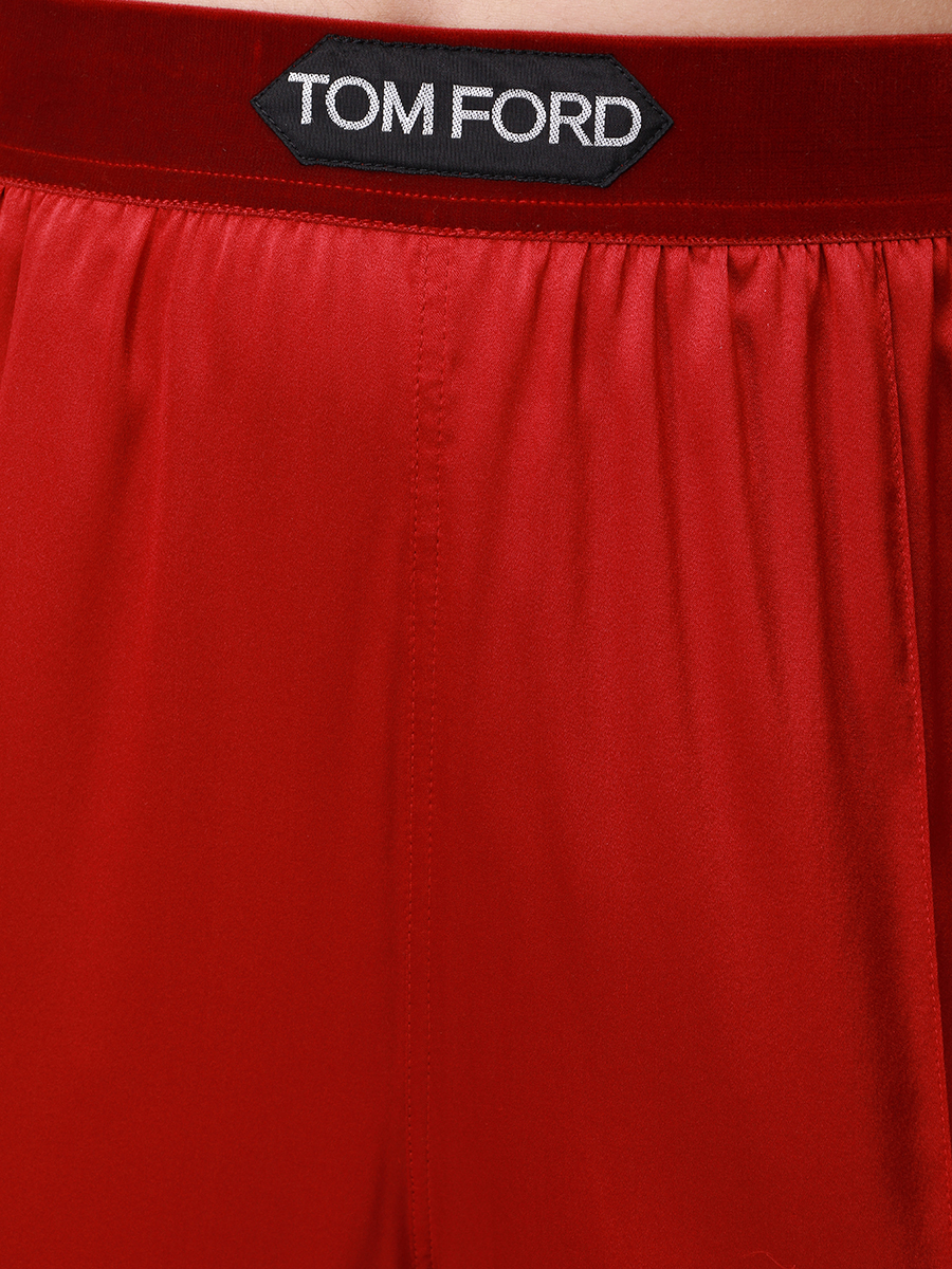 Брюки шелковые