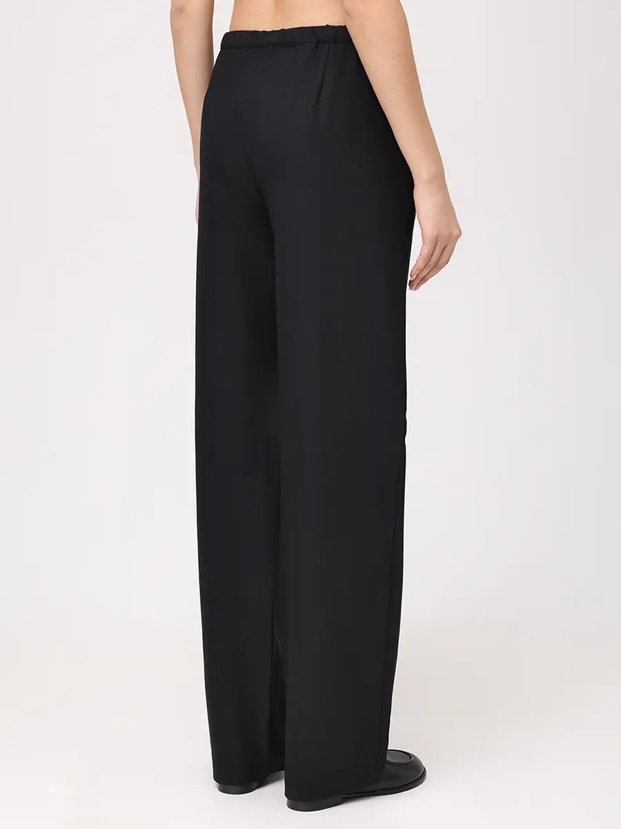 Брюки однотонные