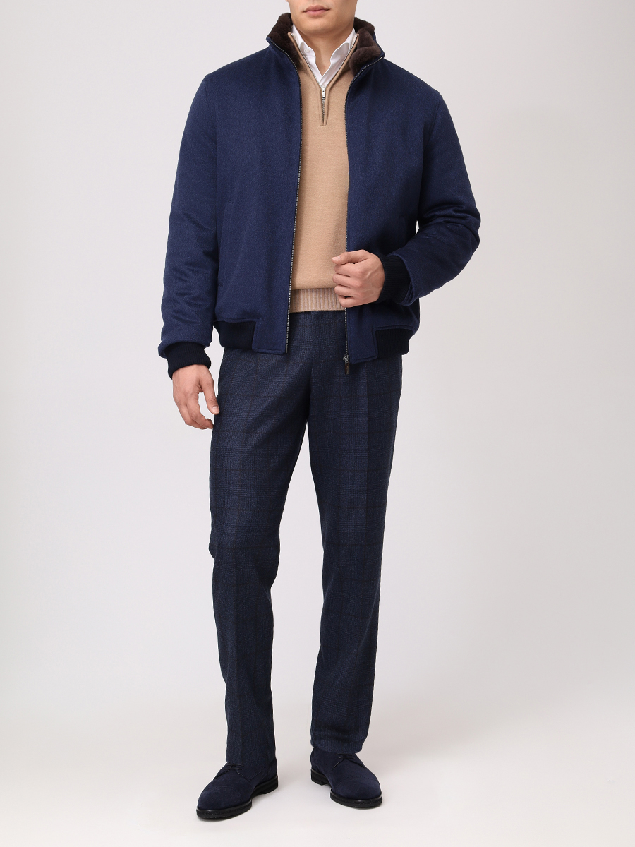 Брюки шерстяные