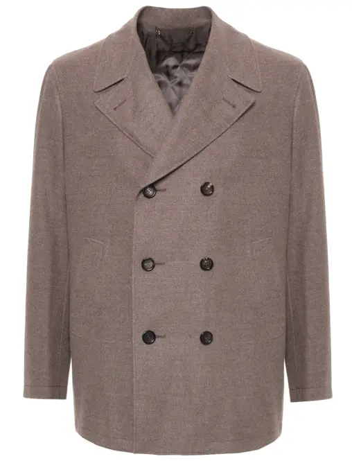 Полупальто шерстяное CANALI