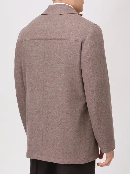 Полупальто шерстяное CANALI