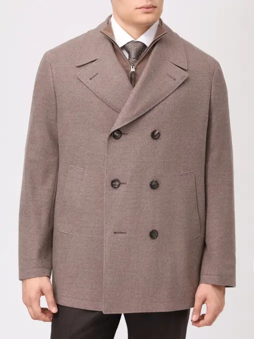 Полупальто шерстяное CANALI