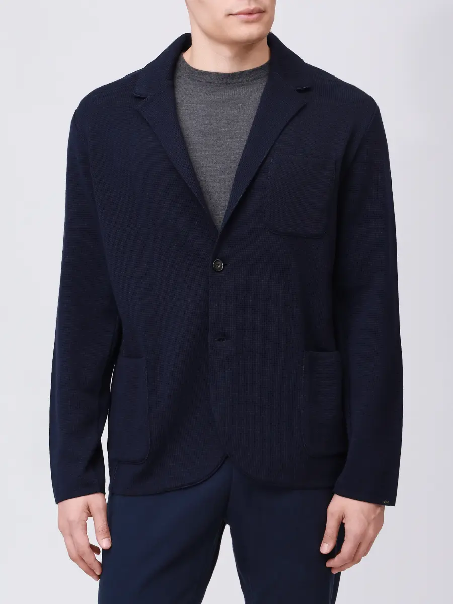 Пиджак шерстяной