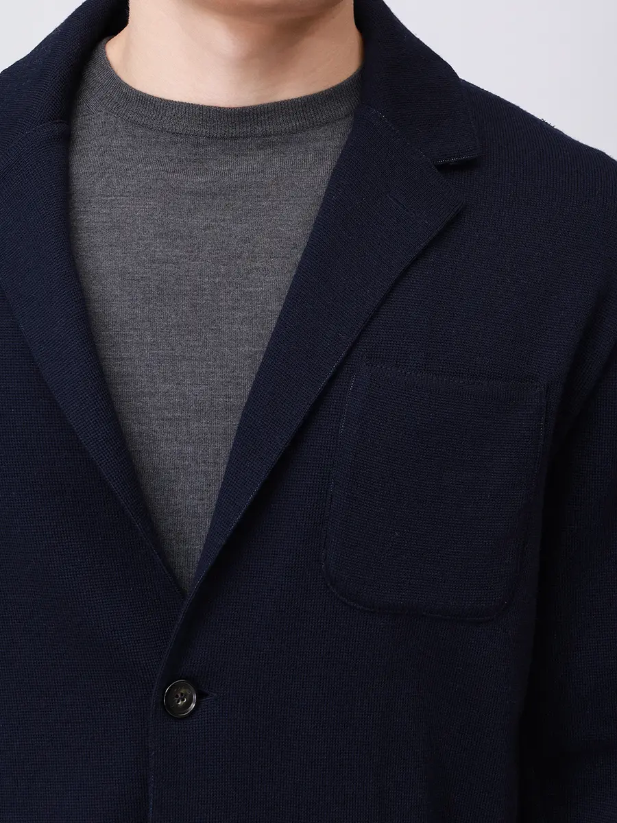 Пиджак шерстяной