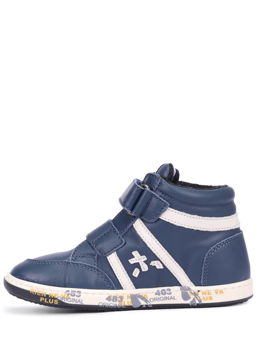 Кеды кожаные Baby Wally на байке