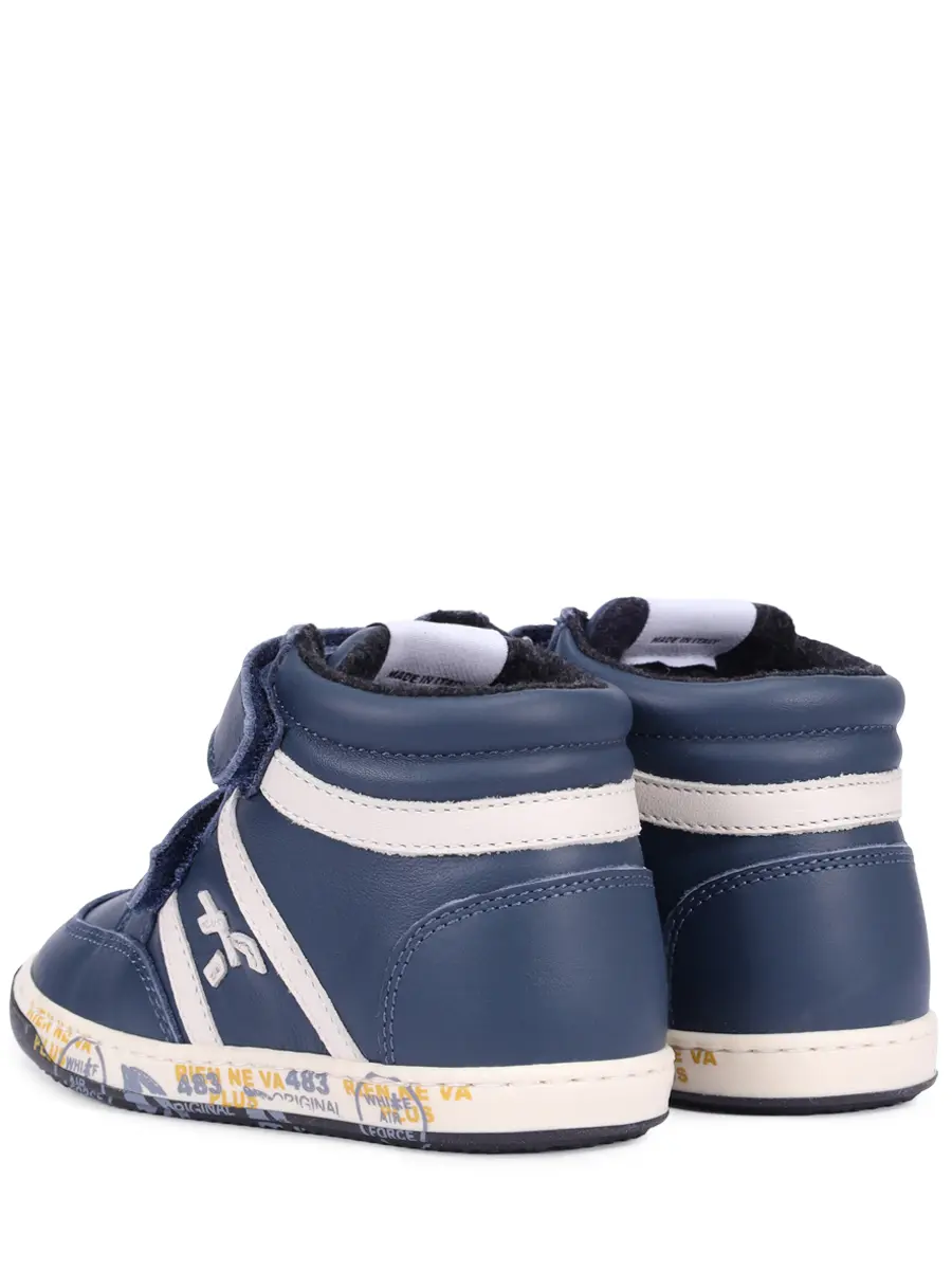 Кеды кожаные Baby Wally на байке