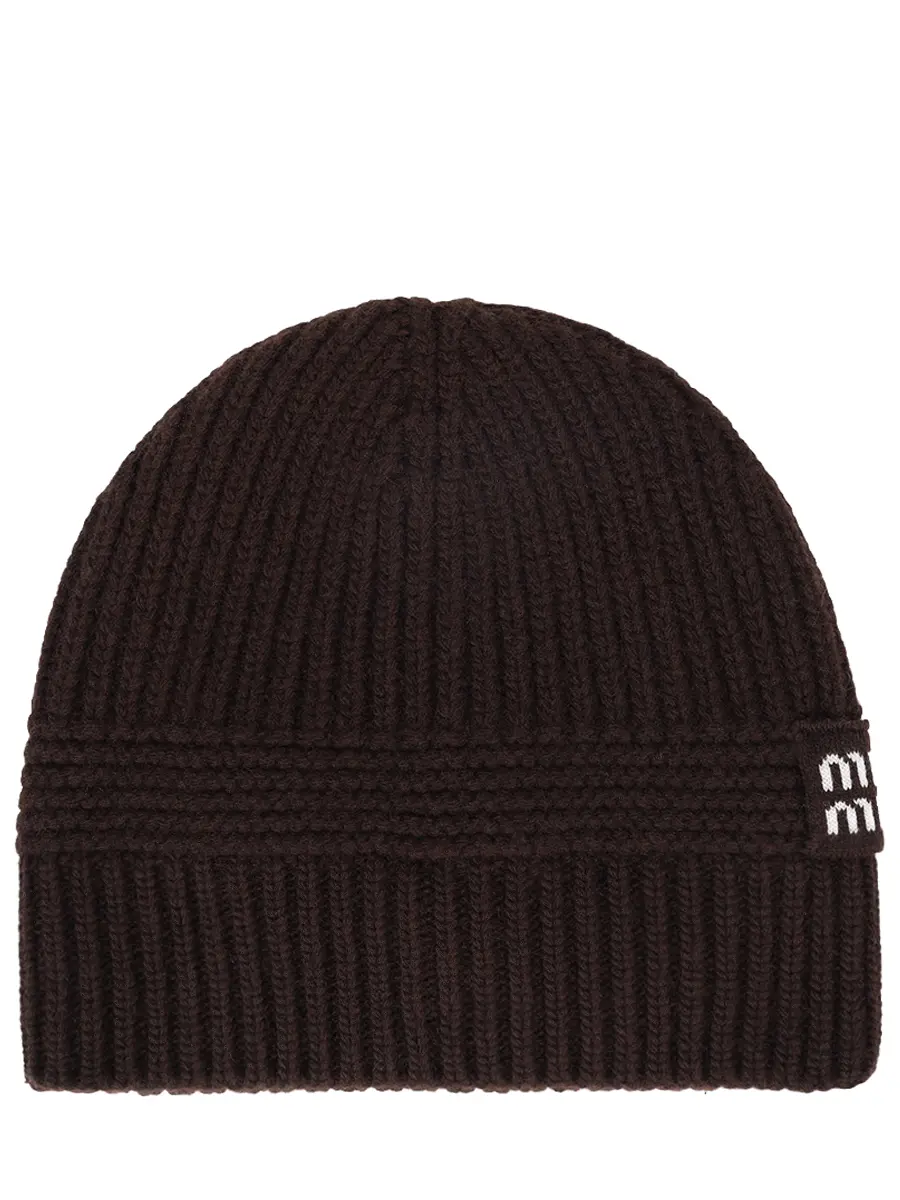 Шапка из шерсти и кашемира