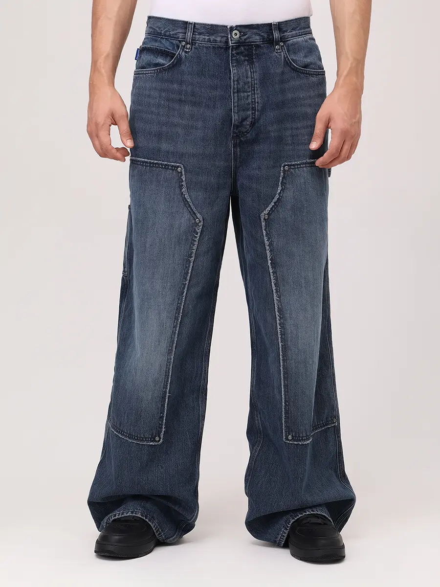 Джинсы хлопковые