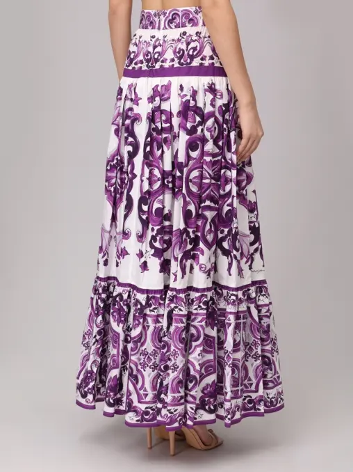 Юбка хлопковая DOLCE & GABBANA