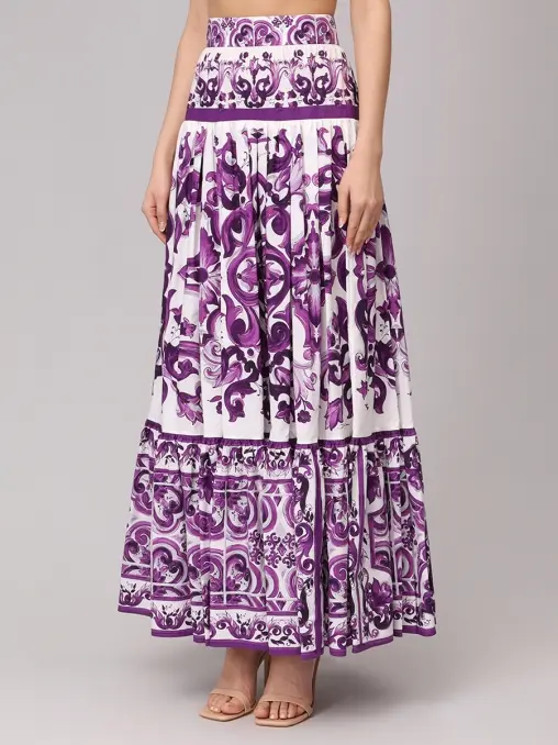 Юбка хлопковая DOLCE & GABBANA